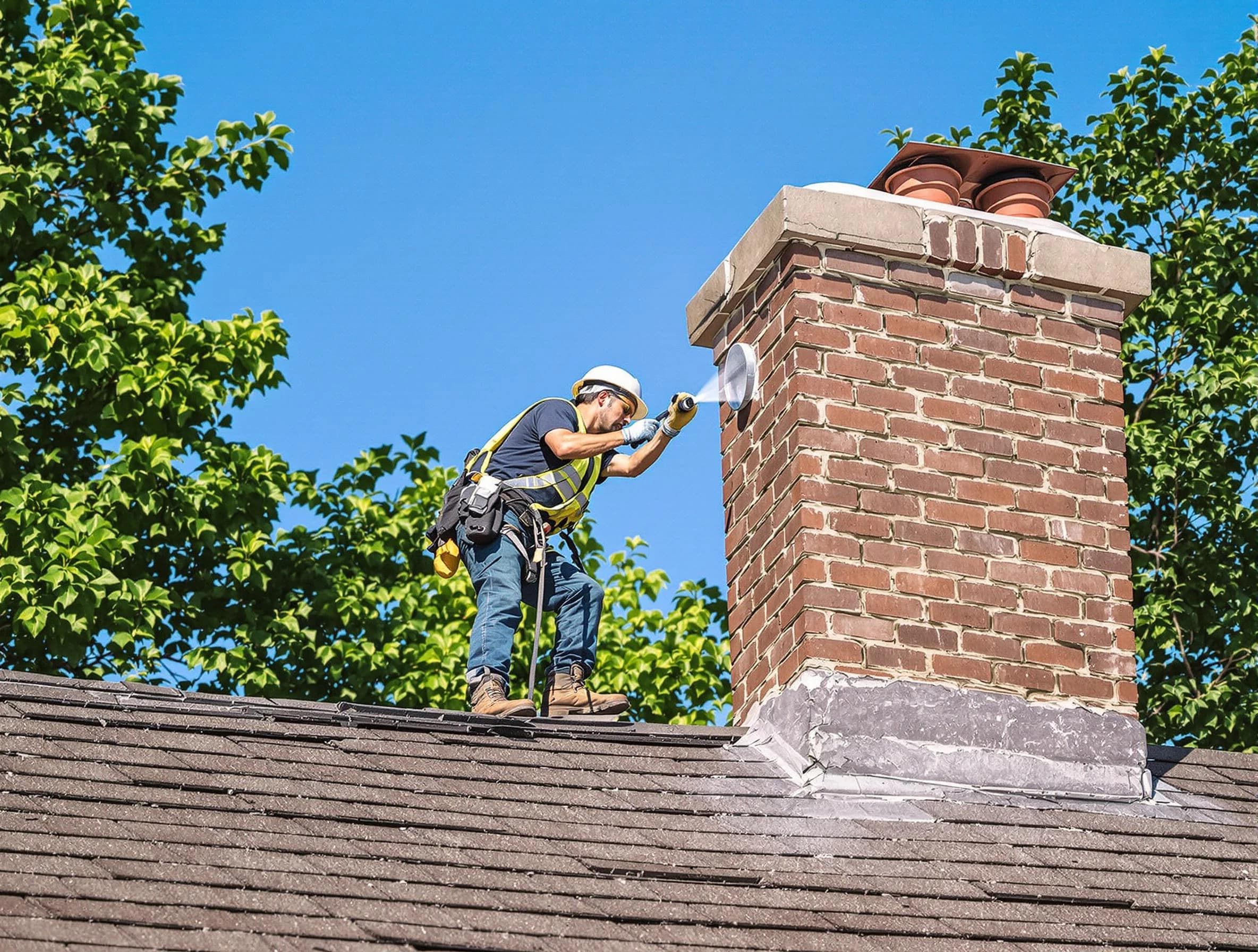 Anthem Chimney Sweep performing an inspection with advanced tools in Anthem, AZ