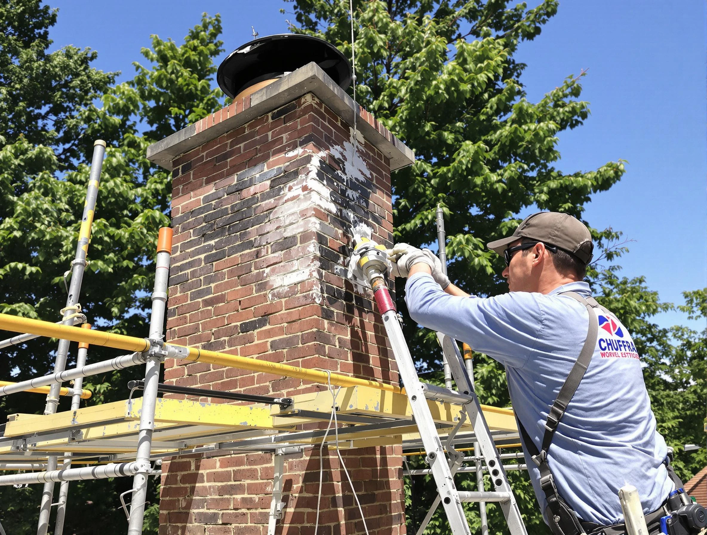 Structural chimney repair by Anthem Chimney Sweep in Anthem, AZ