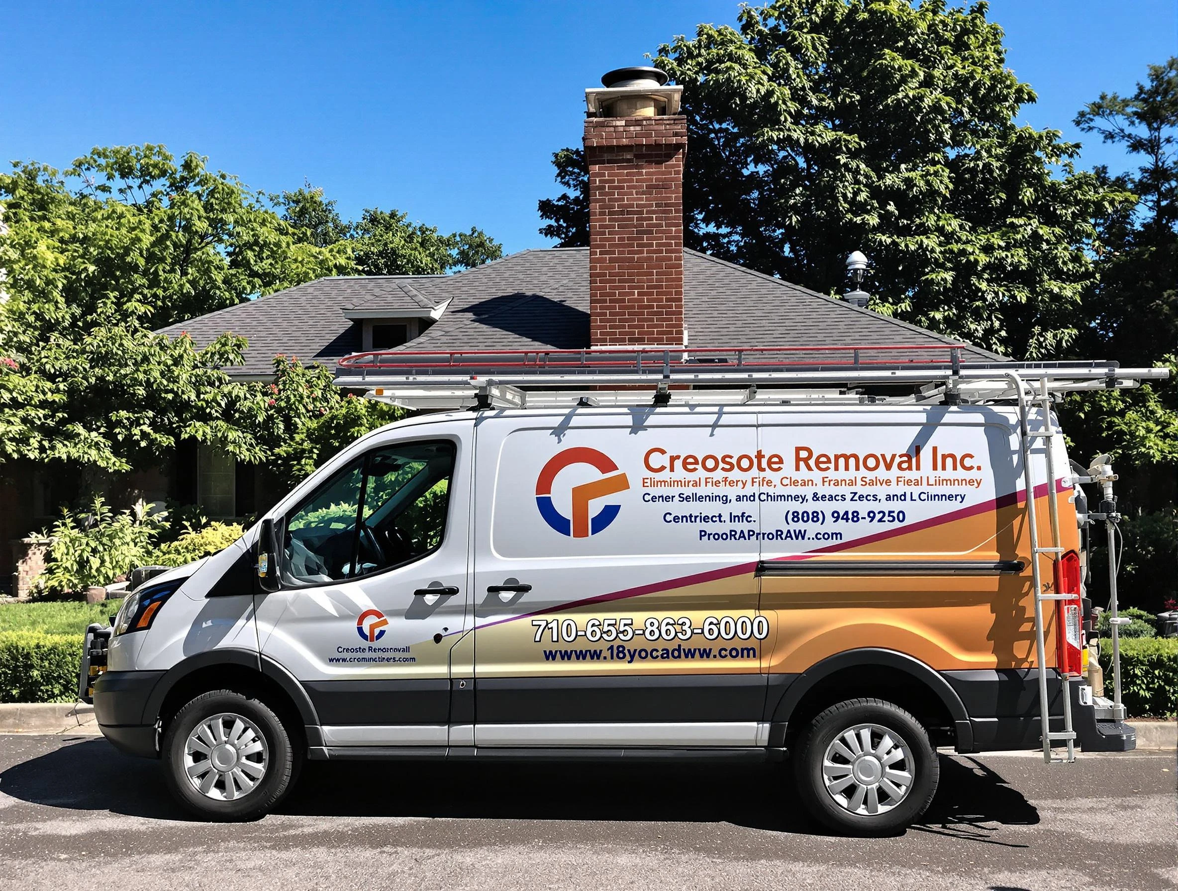 Anthem Chimney Sweep technician removing creosote safely in Anthem, AZ